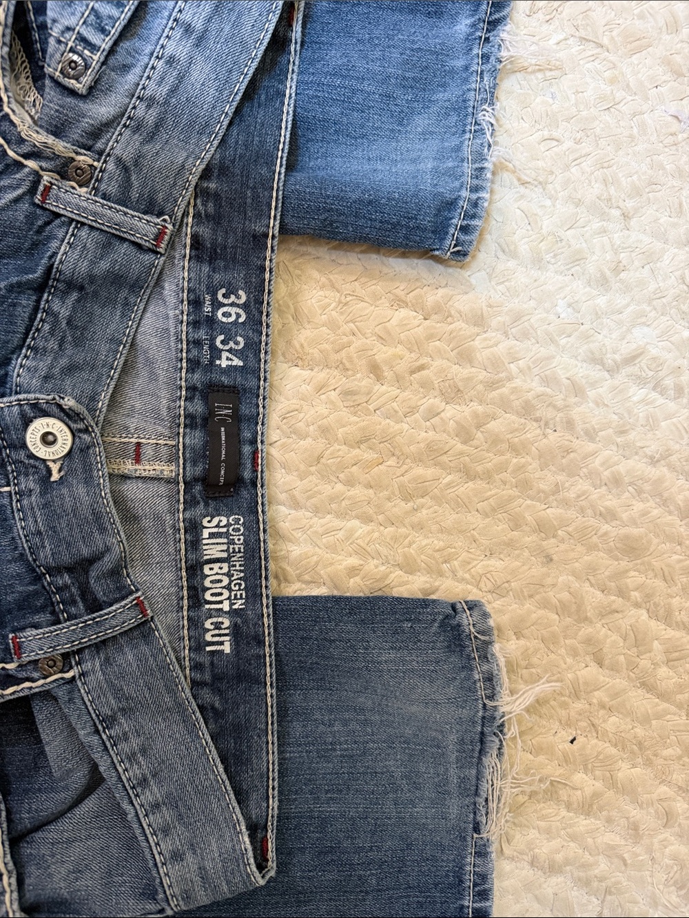 INC International Concepts Men’s Bootcut Jeans - Copenhagen - Picture 6 of 6
